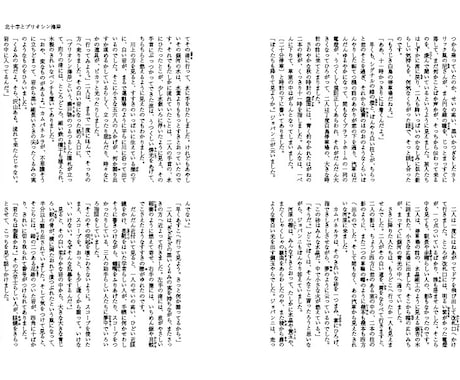 同人小説の入稿用データ作成を請負います 初めて印刷所に入稿する方・組版が苦手な方・時間のない方へ イメージ2