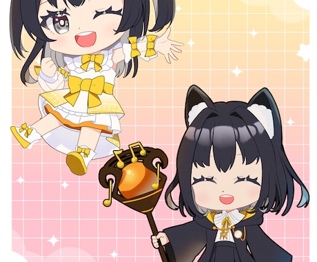 可愛いミニキャラを制作いたします 可愛いミニキャラならおまかせください！ イメージ2