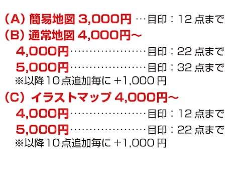 シンプル＆見やすい地図・案内図を制作します 微調整は無制限！ チラシや名刺、WEBサイトに！ イメージ2