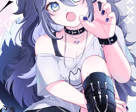 商用利用◎可愛くて鮮やかなイラストお描きいたします SNSや配信用のアイコン、ヘッダー、サムネイル、挿絵等 イメージ2