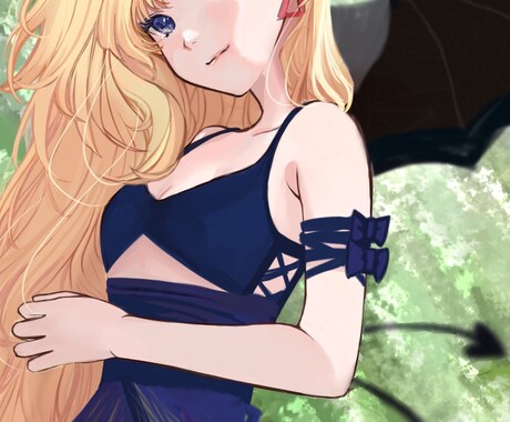 年内受付限定価格！！魅力的なイラスト作成します 丁寧な作画で可愛いオリジナルアイコン、一枚絵を作成します イメージ2