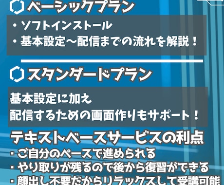 未経験OK！OBS配信を基礎からサポートします 設定から配信までお任せ！これから配信を始める方でも大丈夫！ イメージ2