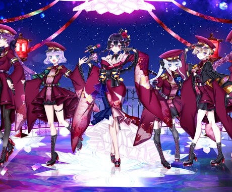 一枚絵/アイコン/立ち絵などお描きします 用途に合ったイラストをお描き致します！ イメージ1