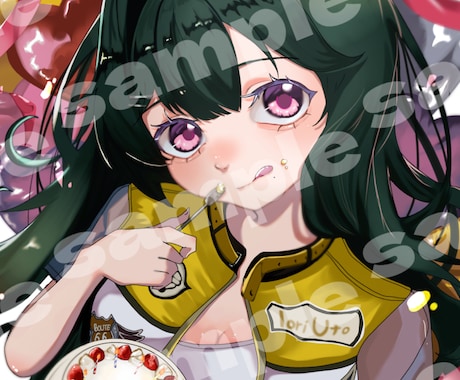 配信などでお使いになる立ち絵や1枚絵などを描きます イメージ1