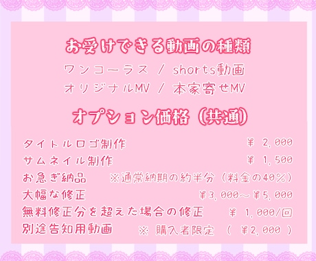 歌ってみたMV / オリジナルMV等制作いたします 本家寄せMV/予算内制作等、幅広く対応します！ イメージ2