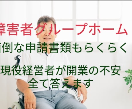 障害者グループホーム運営NG無し全て話します コンサルが言わない本当の売上/リスク/収入/顧客獲得/物件選 イメージ1