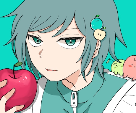 歌ってみた動画のサムネを描きます 他とは違う個性のあるサムネイルを。 イメージ1
