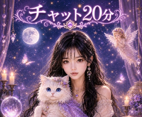 チャット鑑定20分♡強力霊視リーディングで視ます 仕事/彼との相性/二人の将来✨/メッセージ予約⌛️ イメージ1