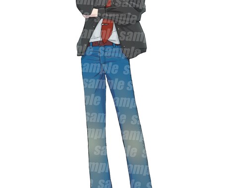 サンプル価格！SNSアイコン・立ち絵描きます 最短翌日納品！商用利用も可能です◎ イメージ2