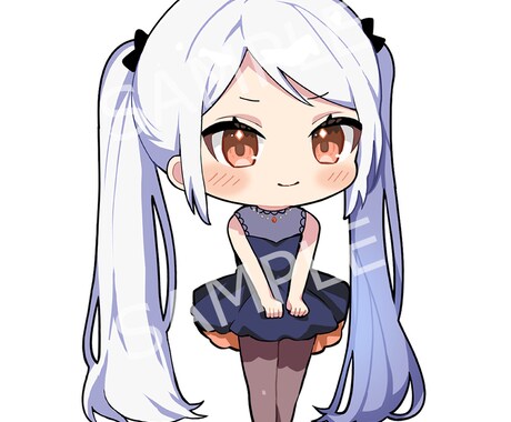ミニキャライラストを制作します 似顔絵、SNSアイコン、グッズ制作など♪ イメージ2
