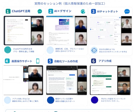 限定！シニア向け｜chatGPT導入サポートします スマホが苦手な方も安心サポート イメージ1