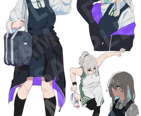 ご希望のキャラクターイラストを製作します TRPGなどの立ち絵やサムネイル、FAプレゼントなどに イメージ1