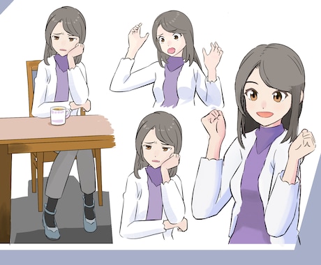 広告用のマンガを描きます ＷＥＢ広告・チラシ・パンフレットに載せるマンガを描きます イメージ2