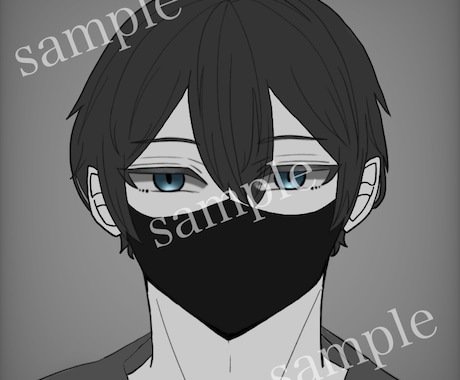 最短即日!!オリジナルキャラのアイコンを作成します イメージ1