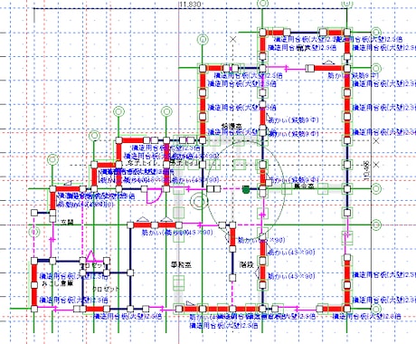 木造住宅間取り図の性能を数値化します 性能を表にしたい方はご相談ください。 イメージ1