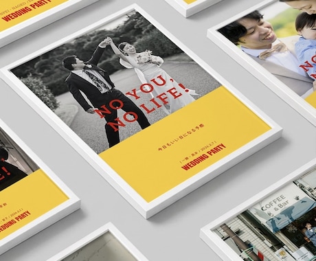 翌日発送可◎タワレコ風ウェルカムボード作れます ふたりだけのオリジナルデータを作成致します✿ イメージ1