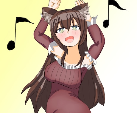 オリジナルキャラクターなどのイラストを描きます イメージ1
