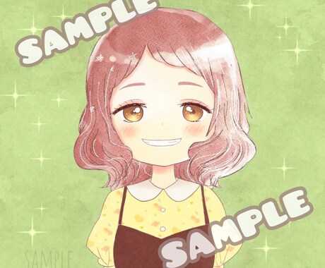 ほわっと可愛い♡デフォルメキャラ描きます SNS用アイコンOK◎可愛いミニキャラならお任せください！ イメージ2