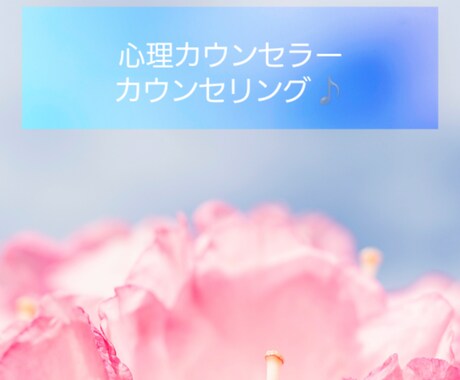 メンタル心理(上級)カウンセラーがお話聞きます メンタル(上級)心理カウンセラーがあなたのお悩みお聞きします イメージ1
