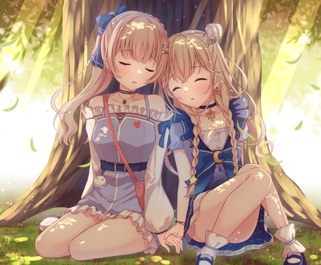 イラスト（一枚絵、立ち絵、挿絵、趣味絵）描きます あなたの求める可愛いをイラストにします イメージ2
