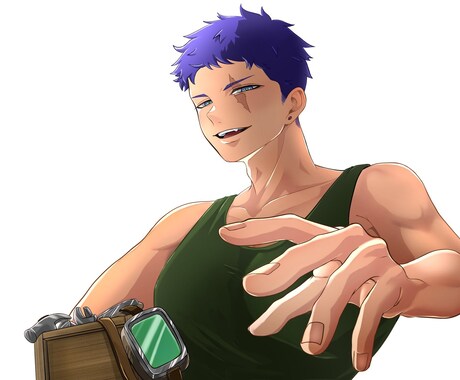 マッチョ男性描くのが得意です。女の子も描きます 筋肉なら任せてください！！！！！！！ イメージ2