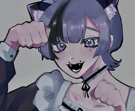 アイコン・イラスト制作いたします 儚げ闇かわいいが得意です！あなたの世界観にも寄り添います‎ イメージ2