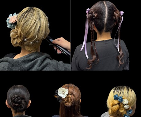 ヘアアレンジをご提案いたします 着物、ヘアアレンジ、日本の伝統文化を現代的な感性でご提案 イメージ1