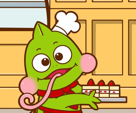 ポップ可愛い動物のキャラクターを描きます 様々な用途に合わせた動物キャラクターを作ります！ イメージ2