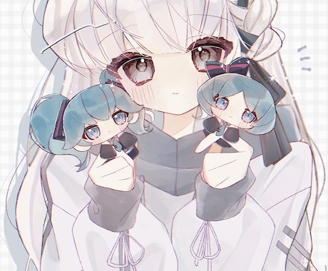 可愛くてキラキラしたイラストを描きます 最速5日！商用可能の一枚絵を描きます✧*｡ イメージ2
