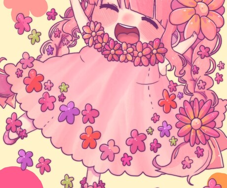 もちもち可愛いミニキャラを描きます イメージ1