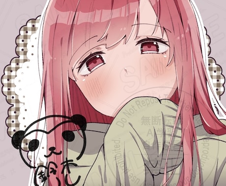 SNS向け☆アイコンイラストお描きします デフォルメ〜等身イラストなど☆幅広く対応させていただきます！ イメージ1