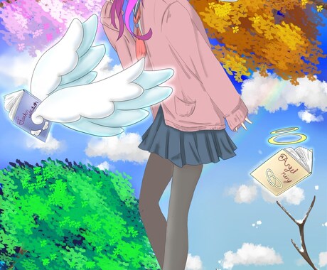 アイコンやヘッダーのイラスト描きます 背景よりもキャラ！という方へ✙綺麗～可愛いまで幅広く!!!✙ イメージ2