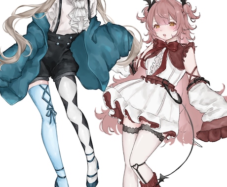 可愛い世界観あるイラスト描きます 最短２日、サムネ、アイコン、TRPGなど イメージ2