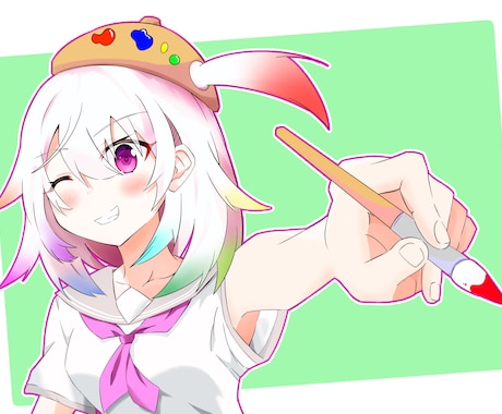 イラスト描きます snsのアイコンや1枚絵など※まずは気軽にご相談下さい イメージ1