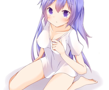 かわいい女の子のイラストを描きます この絵柄で描かれる創作キャラが見てみたい方へ イメージ1