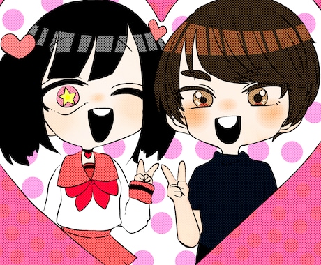 デフォルメ系イラストアイコン描きます デフォ系イラストをお求めの方へ イメージ1
