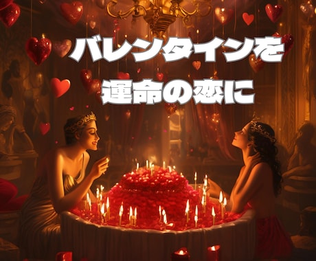 選べる占術で、バレンタインを運命の恋にします 運命の三占術で彩る、オートクチュール鑑定 イメージ1