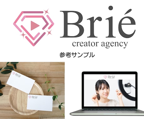 購入前に確認が出来る！名刺+ロゴ作成します 初心者に安心サービス！通常で買うよりもお安く提供！ イメージ2
