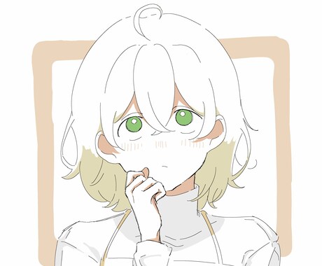 シンプルで可愛いアイコンを描きます 良くも悪くも書き込みが少ない分価格は低めなのでお気軽に〜 イメージ2