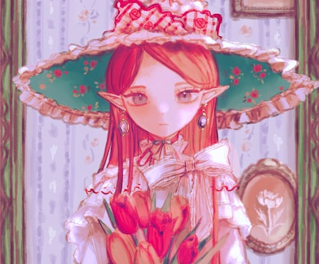 イラストを制作します クラシカルな雰囲気のイラスト アイコン/MV/サムネイル等 イメージ2
