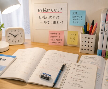 ALL2→4.5達成！学習習慣をサポートします オール2からオール4.5へ。成績アップの習慣づくりをサポート イメージ1