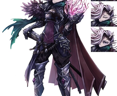 TRPG、ゲーム、配信動画用の立ち絵描きます あなたのイメージを魅力的なキャラとして具現化させます！ イメージ2