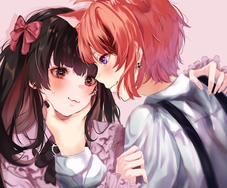 絵柄寄せ可！目を惹くイラスト、高品質絵描きます イメージ1