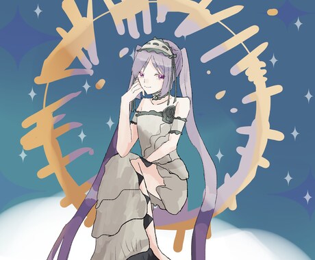 イラスト描きます イラストは2次創作も可能です！ イメージ2