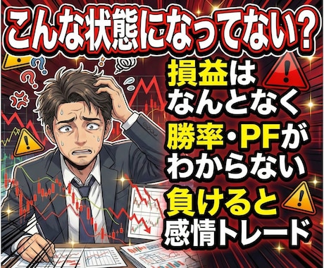 FX履歴を自動分析｜MT4全取引を可視化整理します 負けの原因を自動であぶり出す！取引履歴を整理して収支を改善 イメージ2