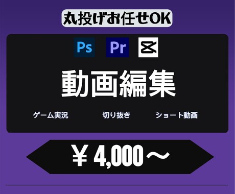 YoutubeやTIKTOK向け動画編集いたします 撮影した動画丸投げOKで編集いたします イメージ1