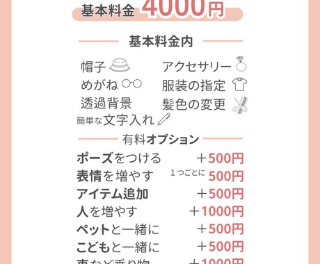 インスタやスレッズ♪かわいいSNSアイコン描きます ブログ・インスタグラム・Threads・吹き出しに！ イメージ2