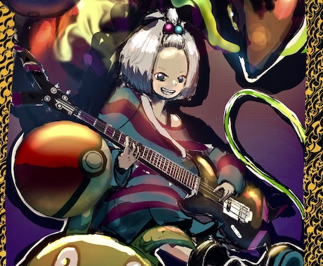 ご希望の絵を描きます オリジナルキャラクターやボカロ曲用イラスト等も描きます イメージ1