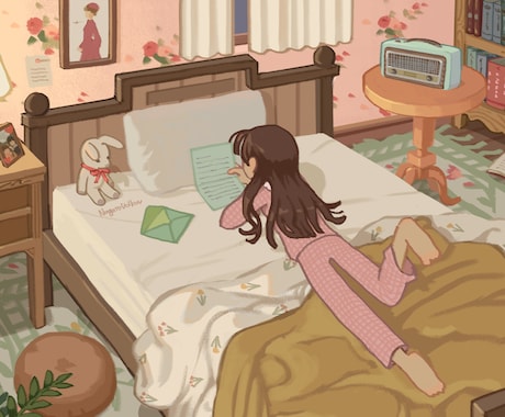 限定価格！絵本の挿絵のようなイラストを描きます アイコン、ヘッダー用に暖かい手描きイラストが欲しい方へ イメージ1