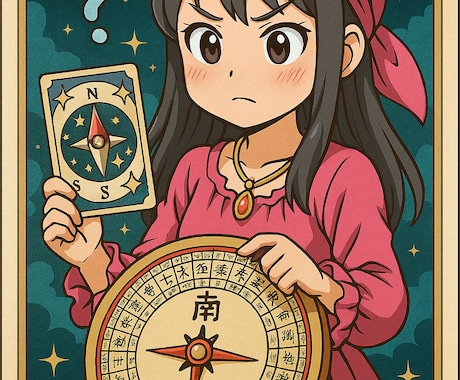 総合運ー方位鑑定ー占っちゃいます どうせならいい方位に行きたいじゃんヽ(*´∀｀) イメージ1